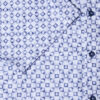 Douglas and Grahame Blue Printed Half Sleeve Button Down Collar Shirt. - Image 3