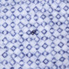 Douglas and Grahame Blue Printed Half Sleeve Button Down Collar Shirt. - Image 4
