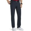 Meyer Navy Micro Fancy Stretch Cotton Trousers