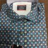 Casa Moda Purple Patterned Long Sleeve Shirt. Size XL Left - Image 2